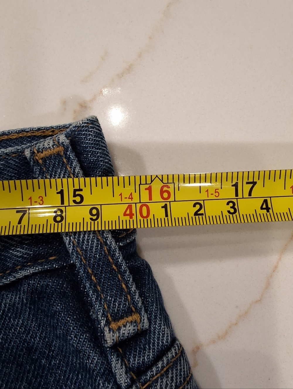 Carhartt NWT~Mens Relaxed Straight Fit Flannel Lined Jean~Dark Wash Denim~32X36 - Picture 9 of 11